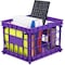 Storex Standard Crate, 14-1/4"x17-1/4"x11", Bright/Assorted PK STX61473U03C - alternate 1